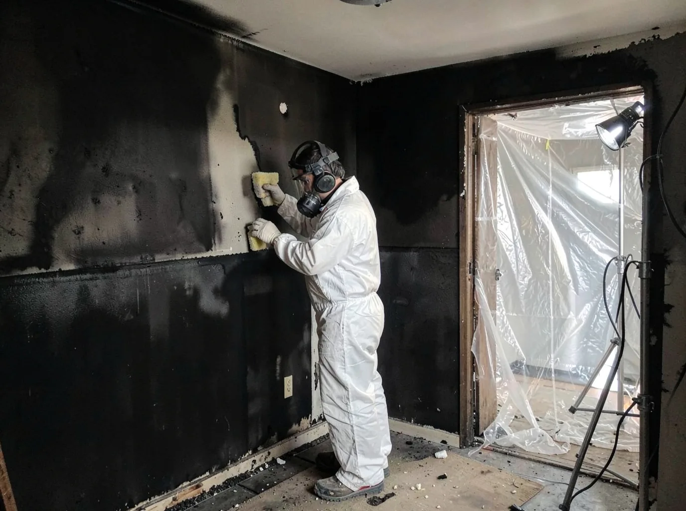 Fire Damage Restoration company in Amsterdam, OH